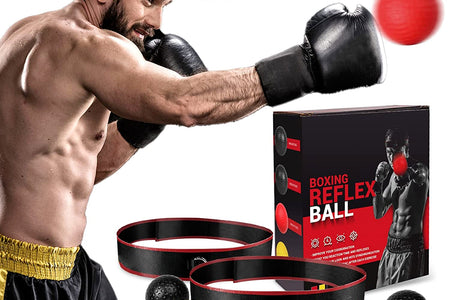 Boxbollen Original with App, Used by Celebrities - MMA Gear Boxing Ball - Boxing