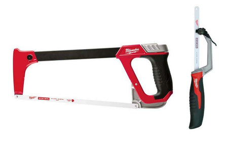 12 In. Hack Saw with Rubber Handle with 10 In. Hack Saw