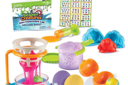 Beaker Creatures Alien Experiment Lab - 18 Pieces Boys and Girls Ages 5, 6, 7+ Science Toys, Science Kit for Kids